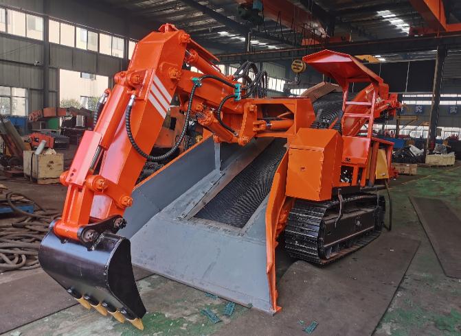 60履帶皮帶扒渣機 60履帶皮帶扒渣機